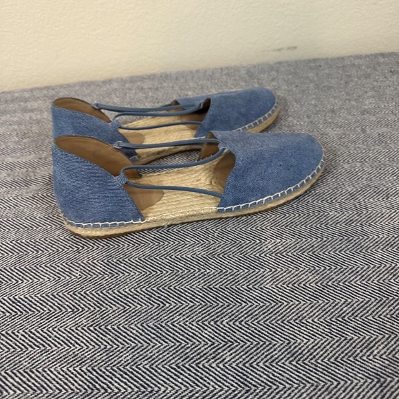 Eileen Fisher -  Lee Jean Espadrille Flat - Picture 3 of 9